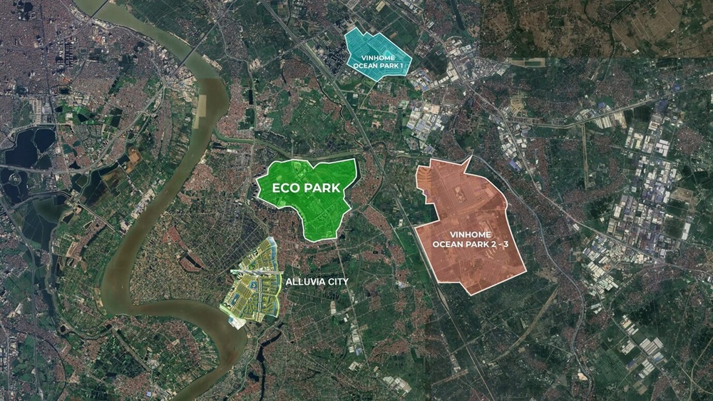 Vị trí chiến lược tại trung tâm phát triển phía Đông Nam Hà Nội